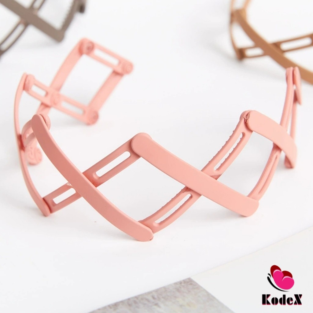 KDX คาดผมแบบพับเก็บได้ แฟชั่น หลายสี สามารถเลือกได้ เหมาะสำหรับ สุภาพสตรี 1ชิ้น headband - รูปที่ 4