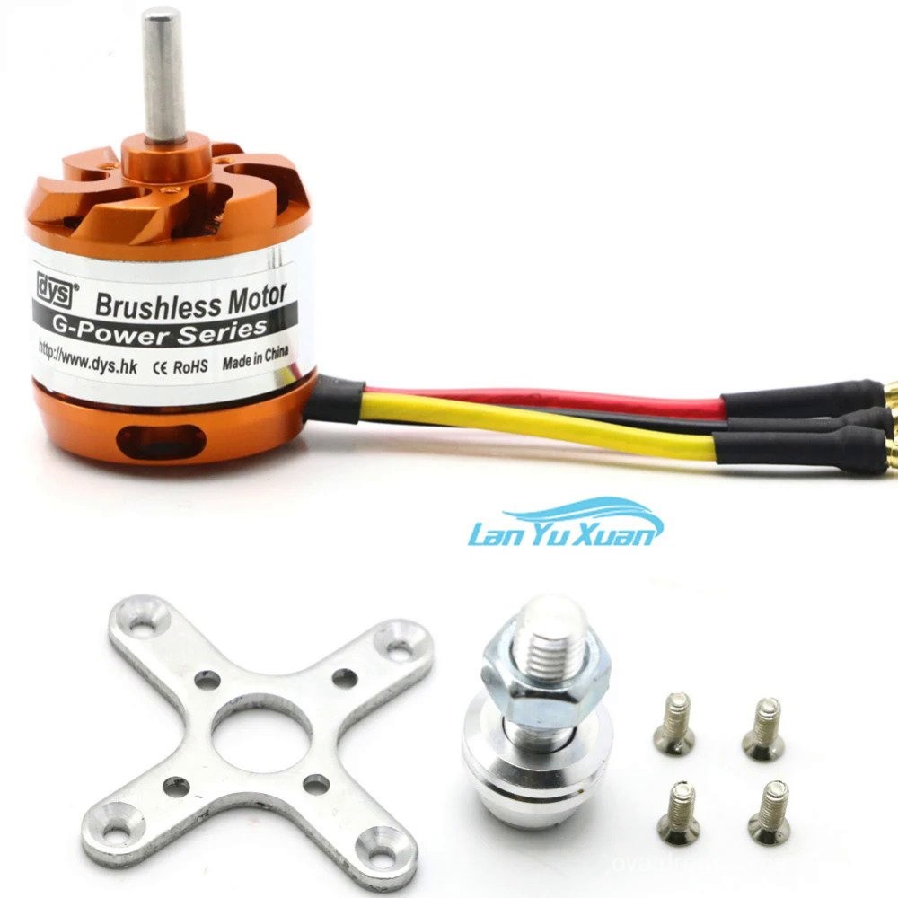 D3536 มอเตอร์ไร้แปรงถ่าน 910KV 1000KV 1250KV 1450KV มอเตอร์ RC 2-4S Lipo FPV เพลา 5.0 มม. 102g 35x36
