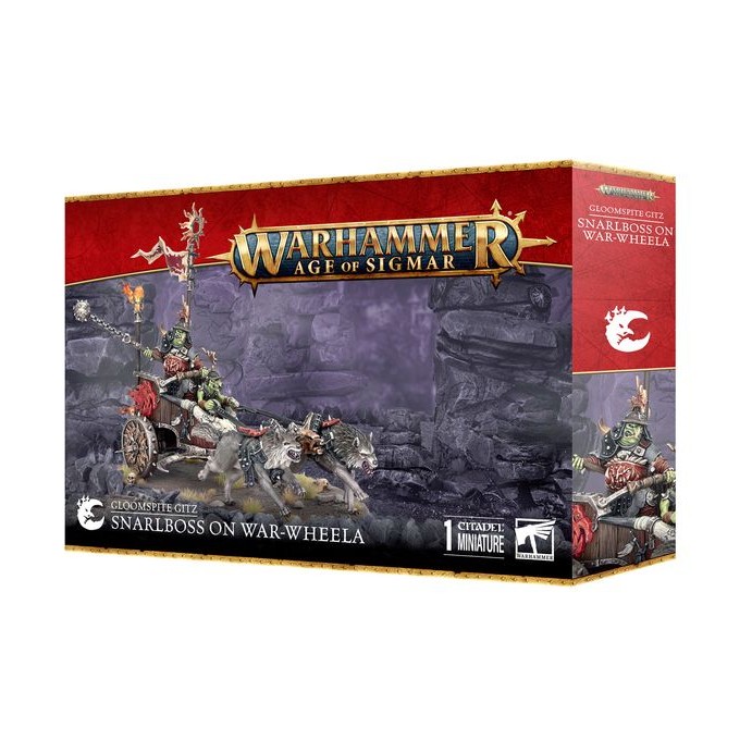 (GWพร้อมส่ง) GLOOMSPITE GITZ: SNARLBOSS ON WAR-WHEELA