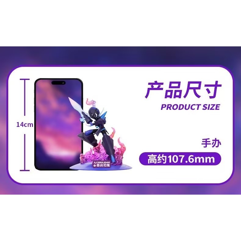 ใหม่ CERULEDGE ARMAROUGE Action Figure สะสม Pokemon Scarlet สีม่วงของขวัญของเล่นสําหรับแฟน ราคา ถูกที่สุด ดีลบีเคเค แกลเลอรีภาพที่ 6