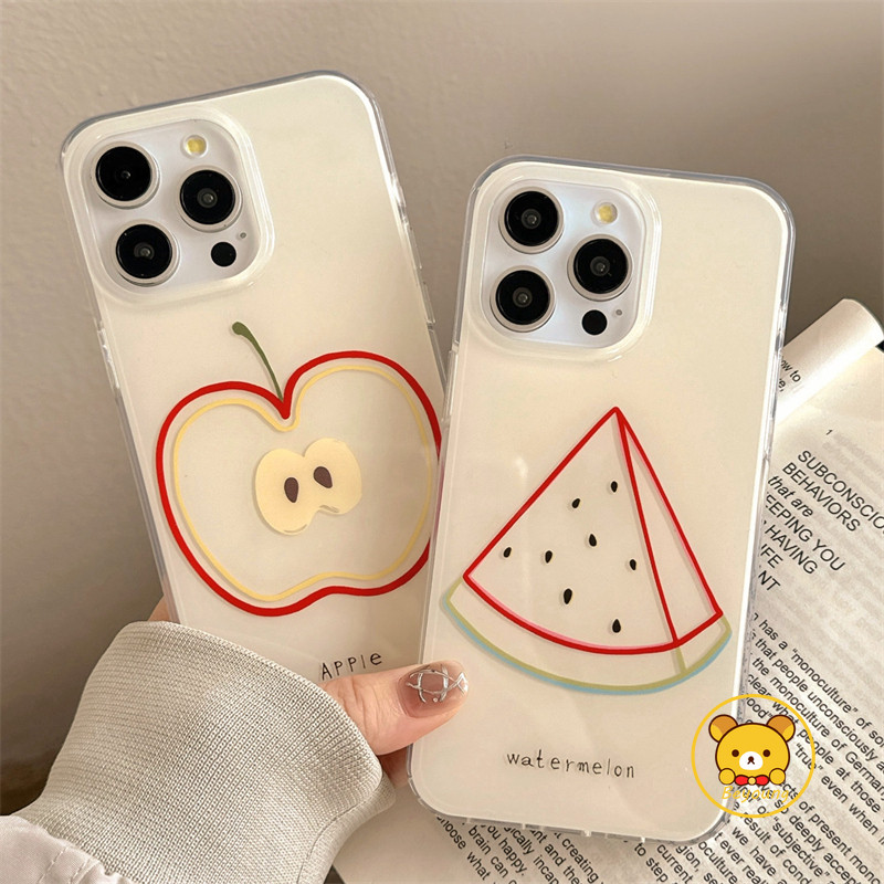 การ์ตูนน่ารักAppleเคสโทรศัพท์สําหรับVivo iQOO 13 7 Z9 Turbo + Z9x Z8 Z8x Z7 Pro Z7i Z6 Lite Z5x Z3 Z