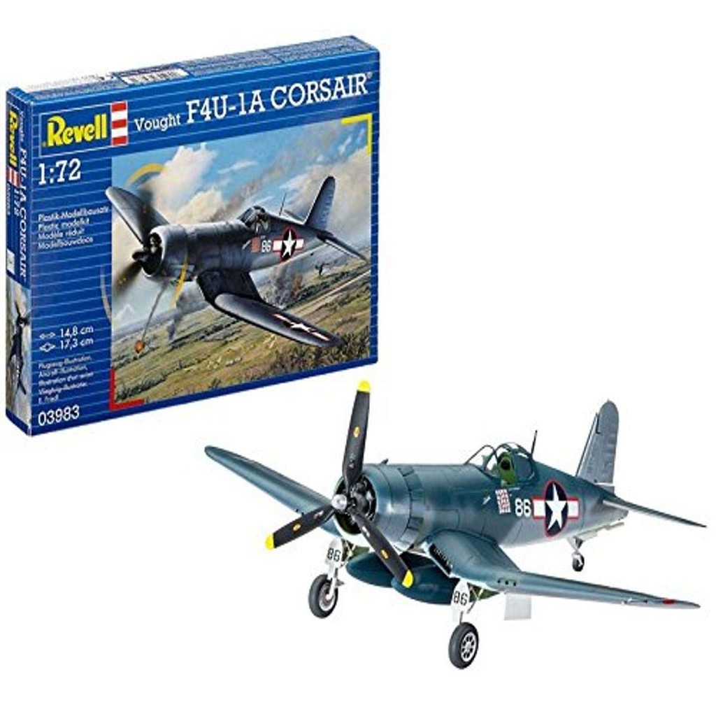 Revell 1/72 F4U-1D Corsair Plastic Model