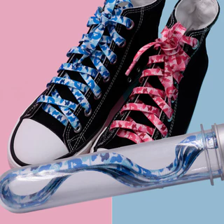 [จัดส่งภายในประเทศ]1 คู่ 120 ซม.แบนรองเท้า laces รองเท้าผ้าใบเชือกผูกรองเท้าพิมพ์ Strings ยืดหยุ่นลวงตาเชือกผูกรองเท้ารองเท้าอุปกรณ์เสริมกีฬากลางแจ้ง