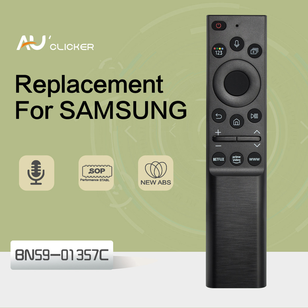 BN59-01357C พลังงานแสงอาทิตย์เสียงรีโมทคอนโทรลสําหรับ Samsung สมาร์ทกรอบ QLED 4K 8K สมาร์ททีวีใช้งาน