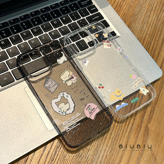 ประกายไฟ กรณีโทรศัพท์ จัดส่งจากประเทศไทย วิ่งลูกสุนัขfor iPhone 13 12 11 16 15 14 PRO MAX X XS MAX XR 7/8PLUS