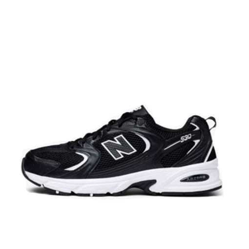 ( พร้อมส่งในไทย)New Balance NB 530 เรียบง่ายและสะดวกสบาย ตาข่าย กันลื่น ทรงเตี้ย ยูนิเซ็กส์ รองเท้าวิ่งลำลอง ขาวดำ