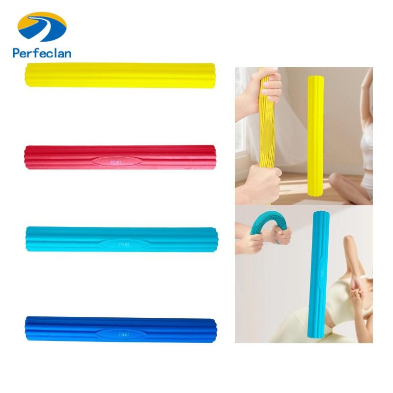 Perfeclan Twist Hand Bar Strengthener Nonslip Strength Training อุปกรณ์เทรนเนอร์อเนกประสงค์แถบต้านทานสําหรับออกกําลังกายโยคะ