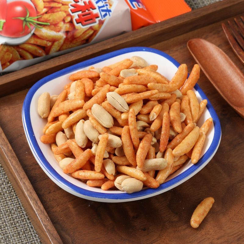Japanese Persimmon Turtle Tianzhi Fruit Rice Crackers Peanut Snacks Mixed Small Pack Daily Nuts Spic