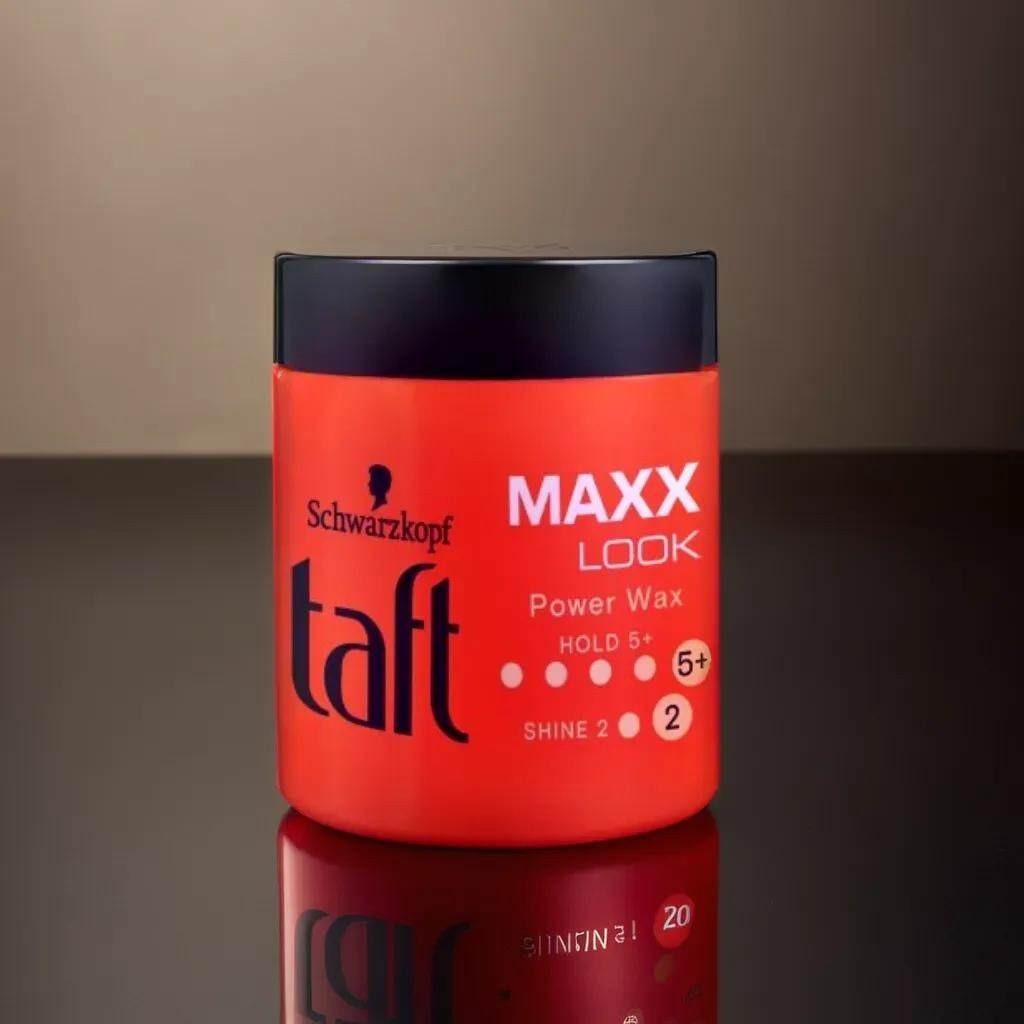 Schwarzkopf Taft Looks Maxx Look Power Wax สูตรล็อกทรงผม เงางาม ควบคุมง่าย 24 ชั่วโมง 85 ml