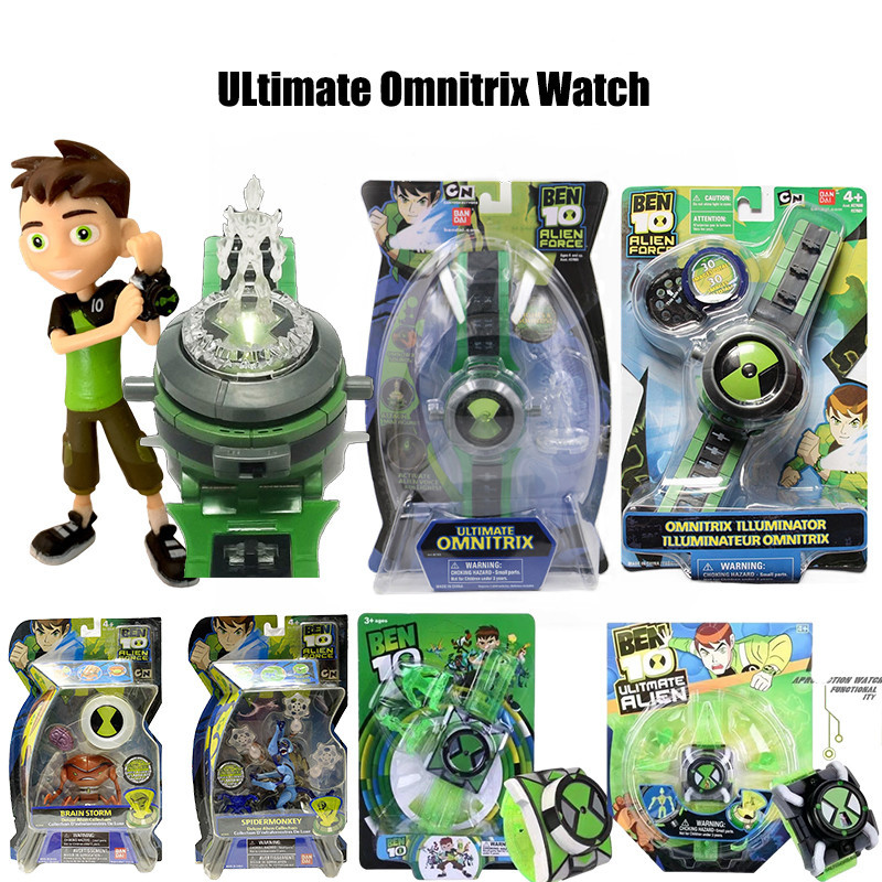 Ben 10 Watch ULtimate Omnitrix นาฬิกาข้อมือ ของเล่นสําหรับเด็ก