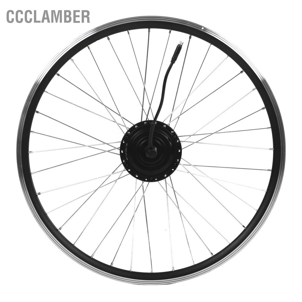 CCclamber 26in 48V 250W ไฟฟ้าจักรยานชุดมอเตอร์ล้อหน้าไฟฟ้าจักรยานพร้อม S866 แผง