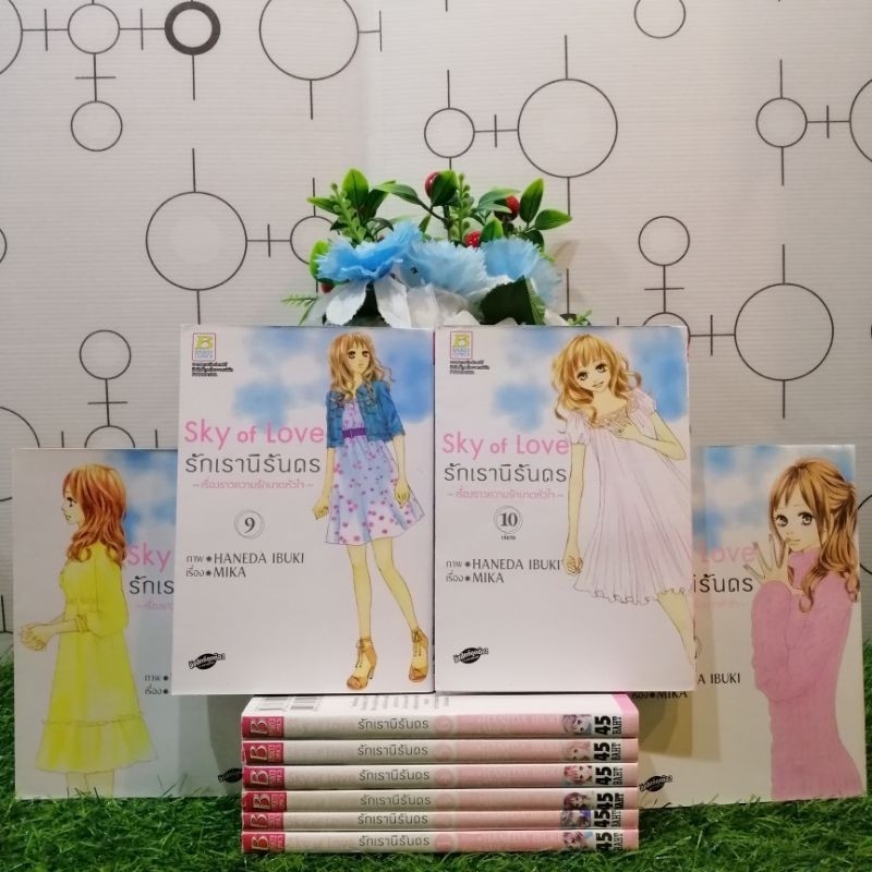 📚🐰💸 หนังสือการ์ตูนเรื่อง : Sky of Love รักเรานิรันดร์  เล่ม 1-10 จบ ชุด (V0369)