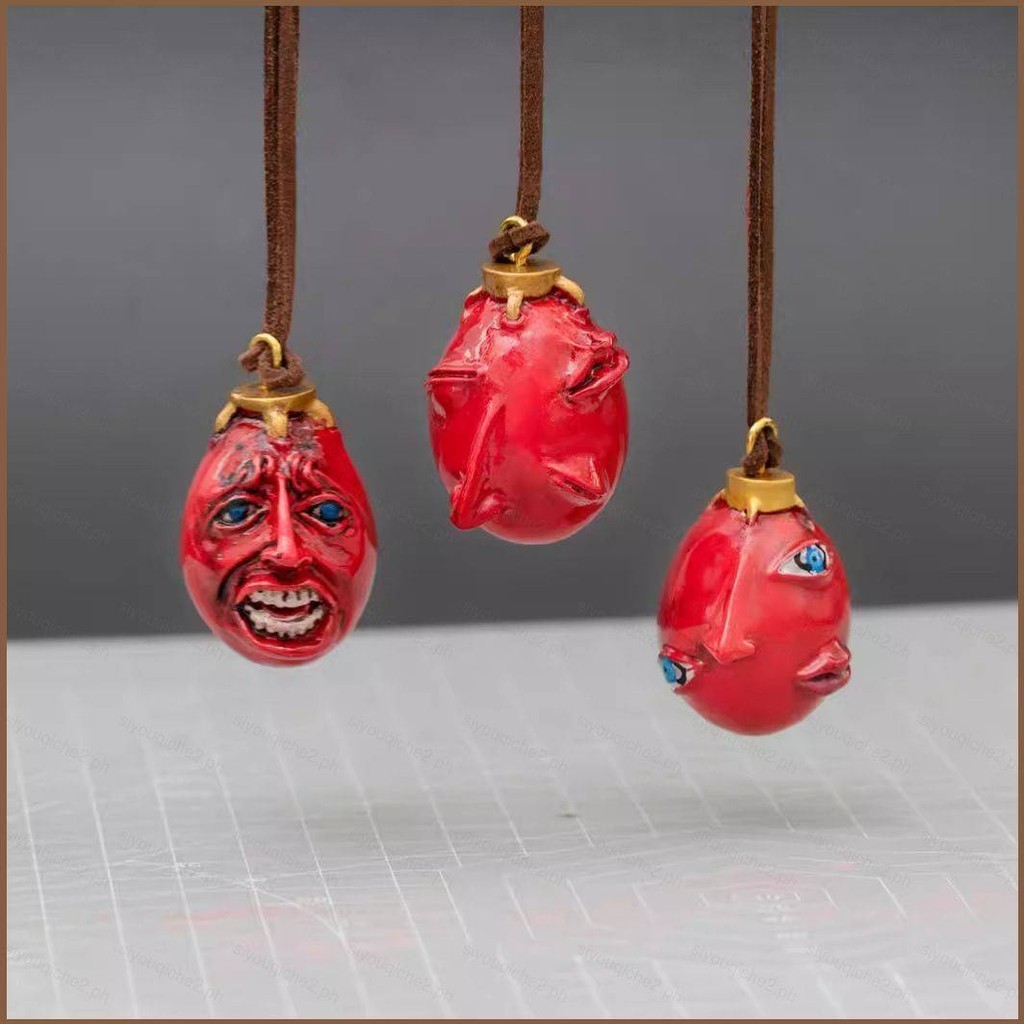 Sy BERSERK สร้อยคอ จี้ตุ๊กตาฟิกเกอร์ Behelit Haou no tamago สีแดง ของเล่นสําหรับเด็ก เก็บสะสม ของขวัญ