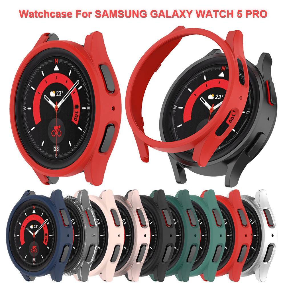 เคสนาฬิกาข้อมือ PC กันกระแทก สําหรับ Samsung galaxy watch 5 pro 45 มม. galaxy watch 5pro watch5pro 45 มม.