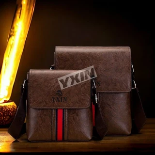 กระเป๋าสะพายข้างผู้ชาย YXIN Fashion 770-1# ขนาดเล็ก/SMALL