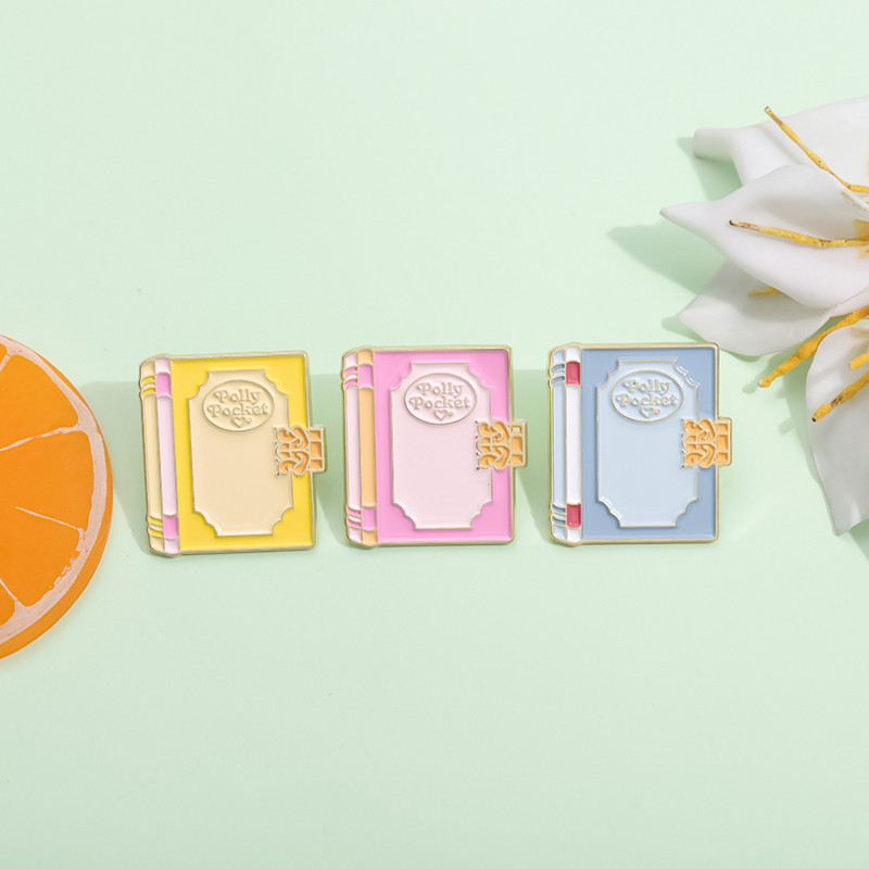 เข็มกลัดเคลือบ รูปกระเป๋าเสื้อ เหมาะกับของขวัญ สําหรับเพื่อน - รูปที่ 4