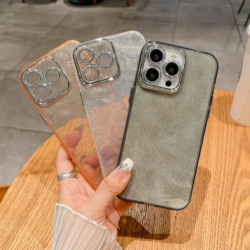 ผงแววใส เคสไอโฟน 16 pro max 15 pro Max 14 pro Max 16 pro 13 pro Max 12 pro Max เคสโทรศัพท์ เคสไอโฟน11 13 15 16 เคส iphone 12 14 16 plus 15 plus 15 pro 13 pro 14 pro 14 plus 12 pro case หลุมละเอียด