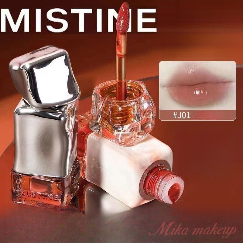 Mistine Lip Jelly Lip Glaze Spring And Summer Moisturizing Pouty Lips Glossy Finish ราคา ถูกที่สุด ดีลบีเคเค แกลเลอรีภาพที่ 2