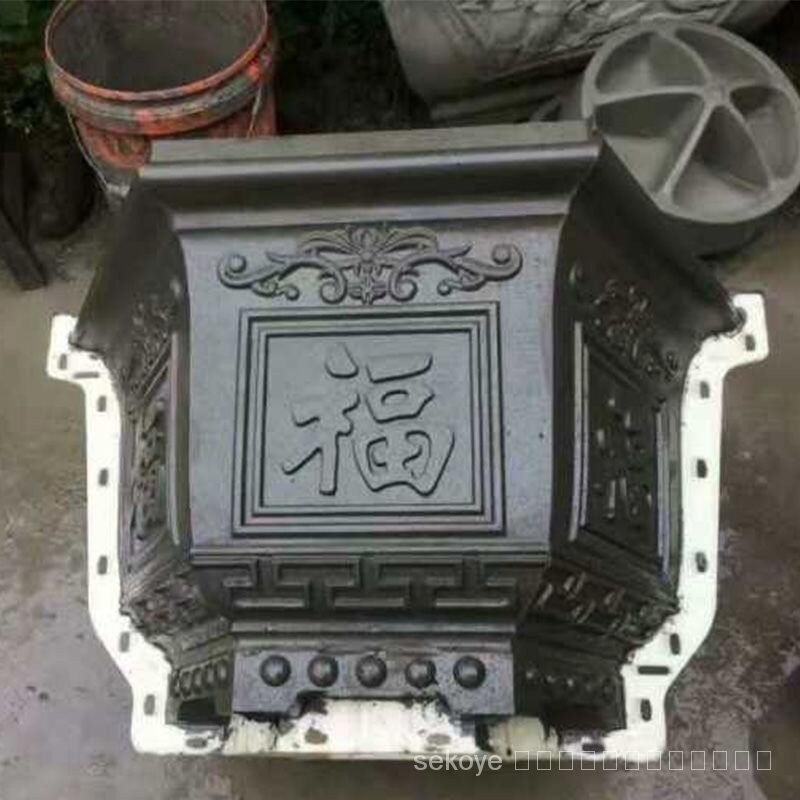 แม่พิมพ์กระถางต้นไม้ ซีเมนต์ พลาสติก รูปกระถางต้นไม้ หกเหลี่ยม โฮมเมด