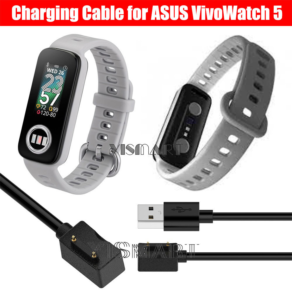 เครื ่ องชาร ์ จ USB สําหรับ ASUS VivoWatch 5 AERO HC-C05 สายชาร ์ จ Smartwatch Dock