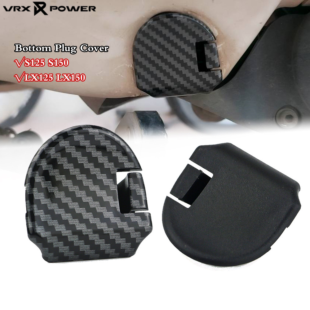 สําหรับ Vespa S125 S150 LX125 LX150 I-get 3v รถจักรยานยนต ์ Swing Arm Nut ฝาครอบพลาสติกด ้ านล ่ างปลั ๊ กสปอยเลอร ์ หมวก