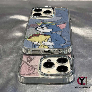 สำหรับ iPhone 13 12 14 11 15 Pro Max XR X Plus XS SE 7 8 เคสไอโฟนคู่กับแฟน Toodles Galore and Tom case กันกระแทก น่ารัก