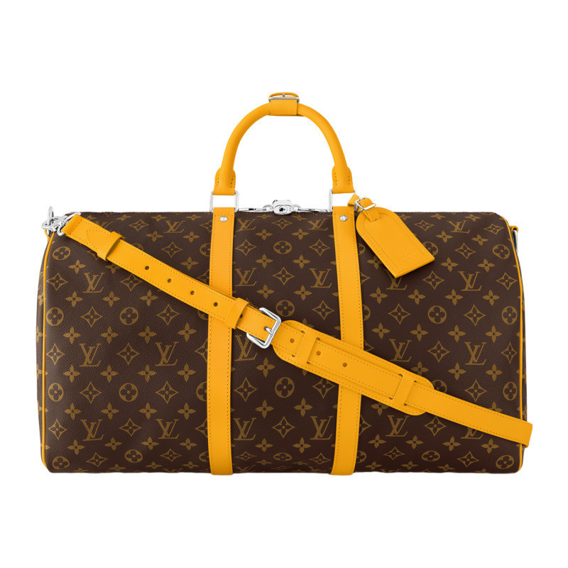 LV/Louis Vuitton Men's Bag Keepall Bandouli è re 50 Canvas Handheld Travel M46771