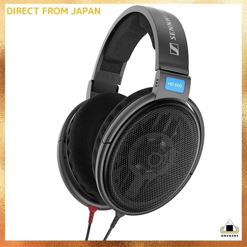 Sennheiser HD 600 Black Gray Open-back Wired Headphones (Domestic Regular Items)