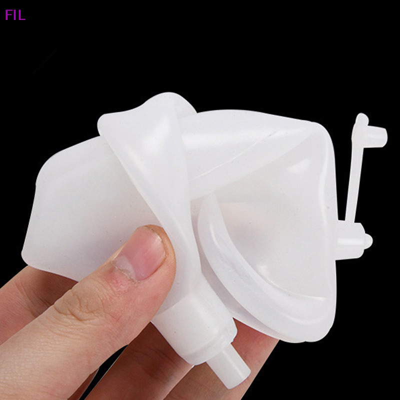 FIL กระเป๋าปัสสาวะ Collector Protable Mens โถปัสสาวะซิลิโคนช่องทางปัสสาวะนํากลับมาใช้ใหม่ได้ - รูปที่ 4