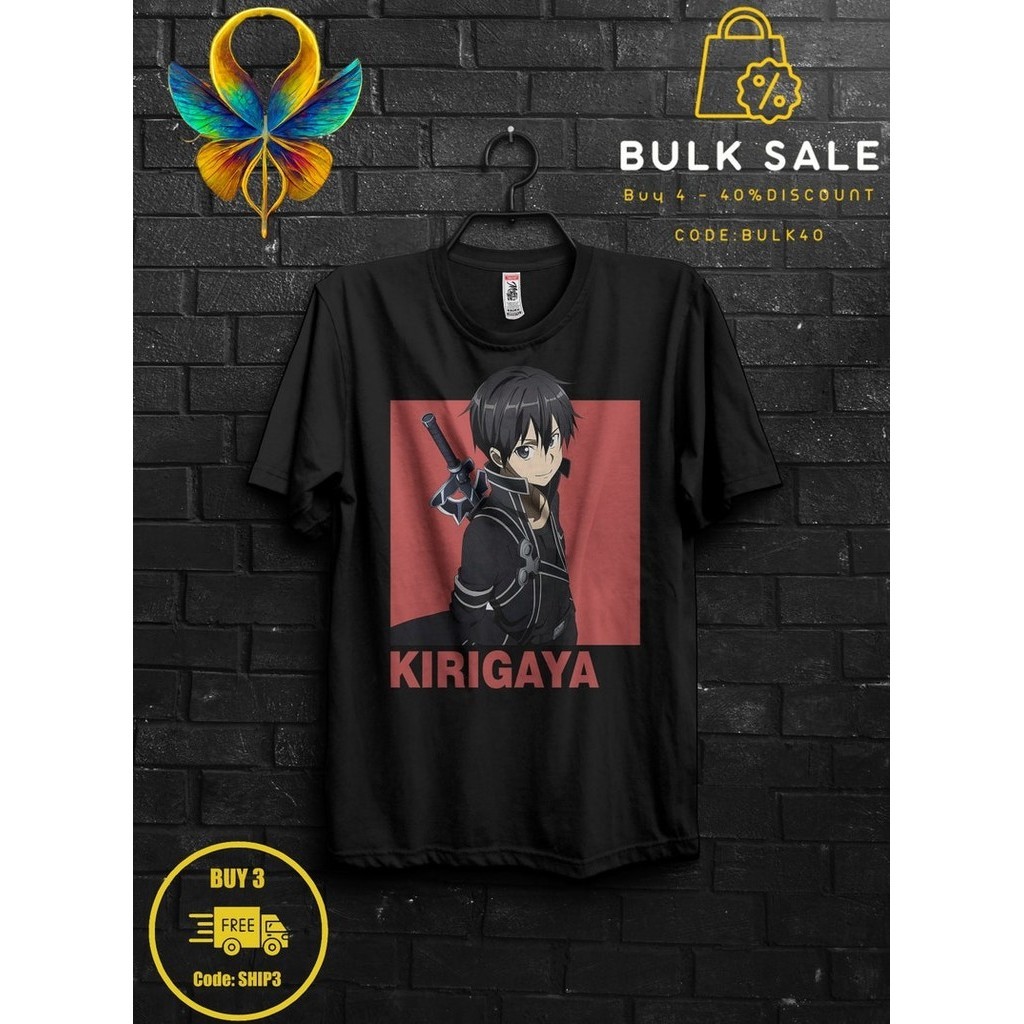 Kirito คอสเพลย์เสื้อของขวัญสำหรับอะนิเมะพัดลม SAO Yuuki Konno Tee Asuna Appareal สำหรับ Sinon Kazuto