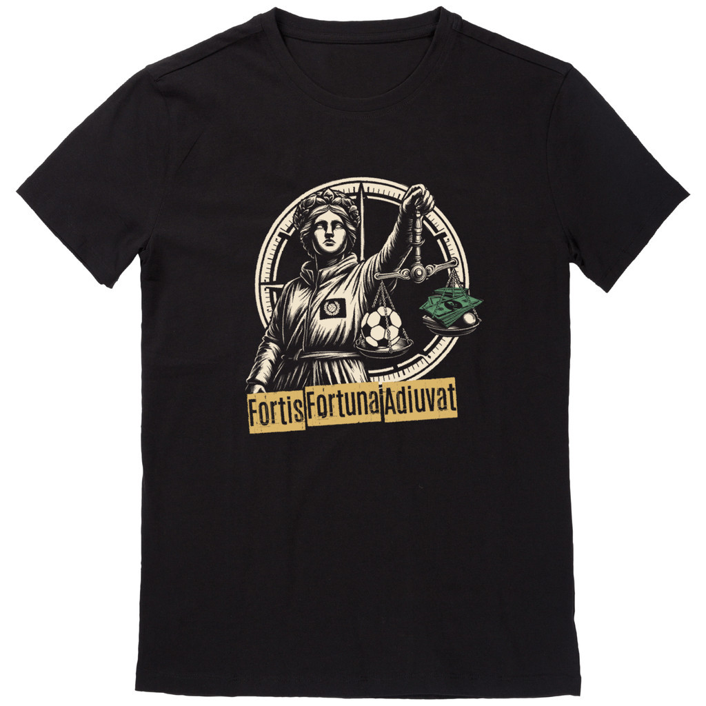 เสื้อยืด Ennerhalt Fortis Fortuna Adiuvat Black
