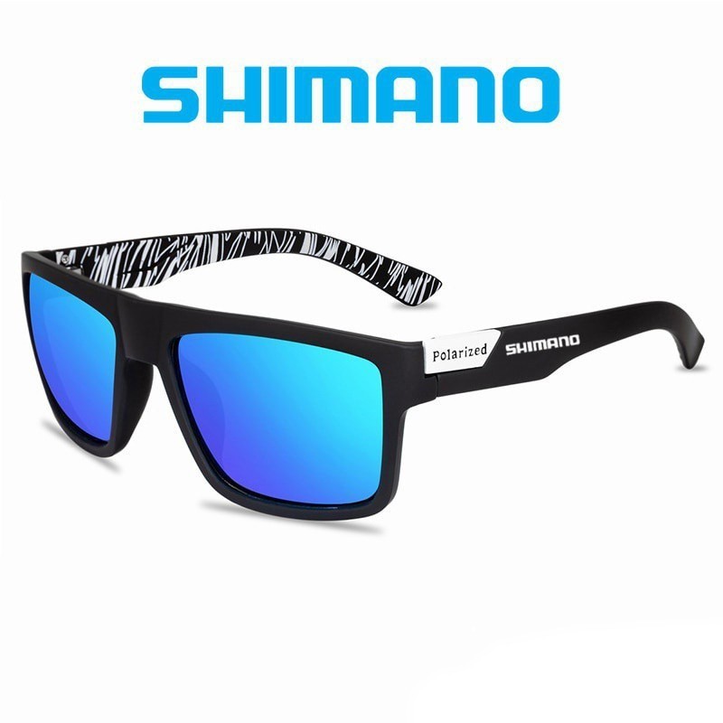 Shimano แว่นตากันแดด แว่นโพลาไรซ์ แว่นกันแดดผู้ชาย ปั่นจักรยาน ตั้งแคมป์ ปีนเขา ตกปลา คลาสสิค แว่นกันแดด UV400 สวมแว่นตา