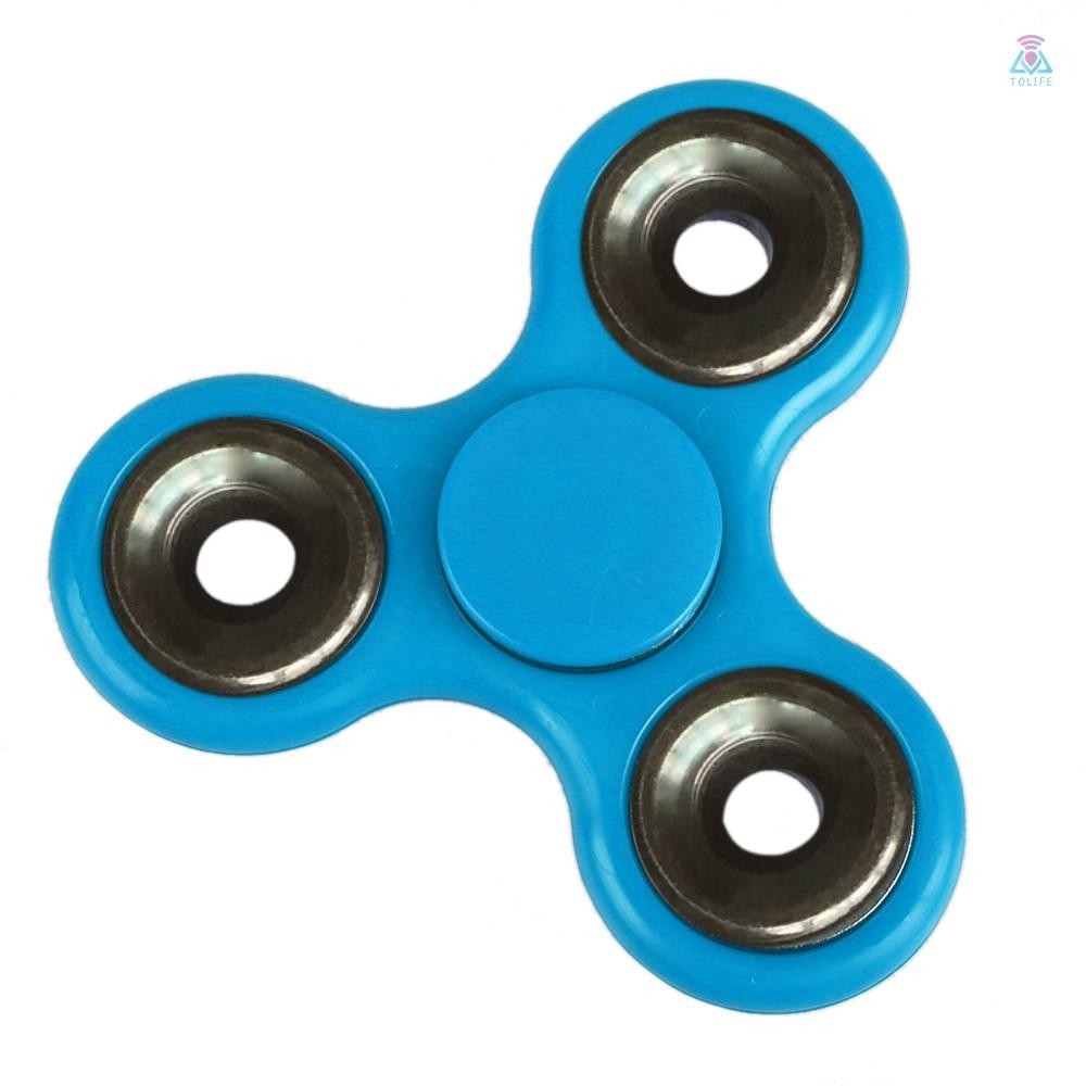 [T&L] Tri Triangle Fidget Hand Finger Spin Spinner Widget Focus EDC Pocket Desktoy ของขวัญพลาสติกสํา