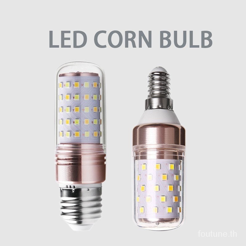 E14 E27 LED 12W 16W 18W โคมไฟความสว ่ างสูง AC 220V หลอดไฟข ้ าวโพด