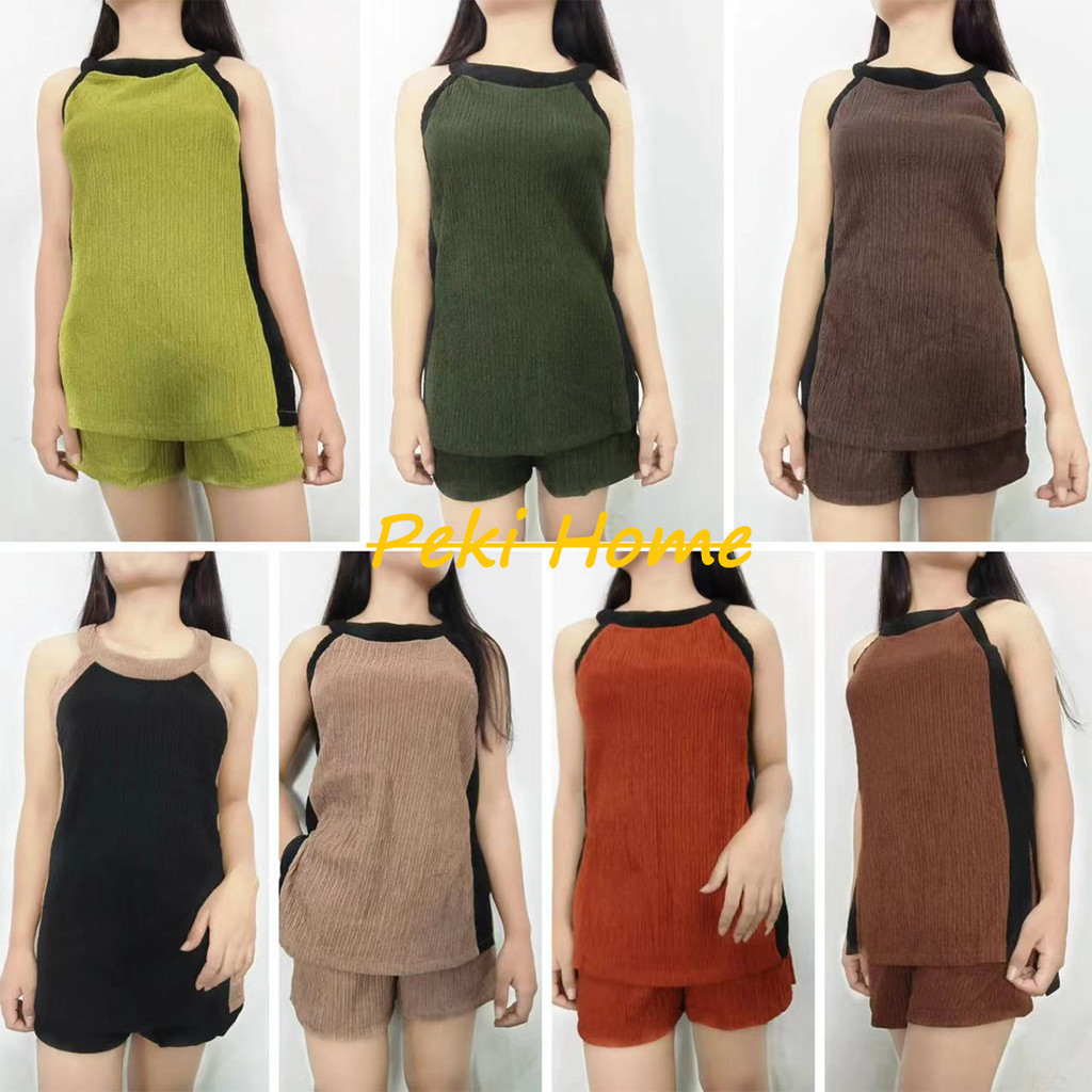 เสื้อผ้าฤดูร้อนชุดสไตล์ยุโรปสำหรับสตรีสีหลากหลาย