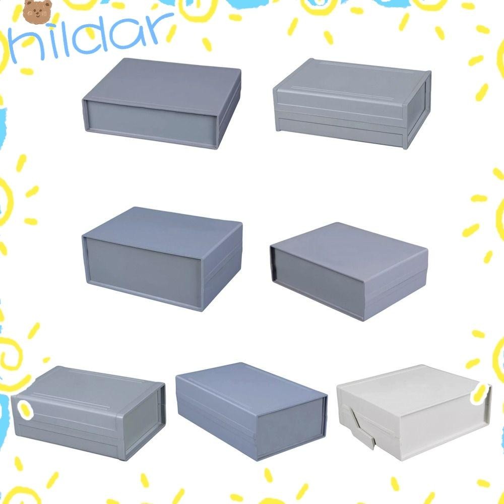 Hildar กล่องโปรเจคเตอร์อิเล็กทรอนิกส์ สีเทา คุณภาพสูง DIY