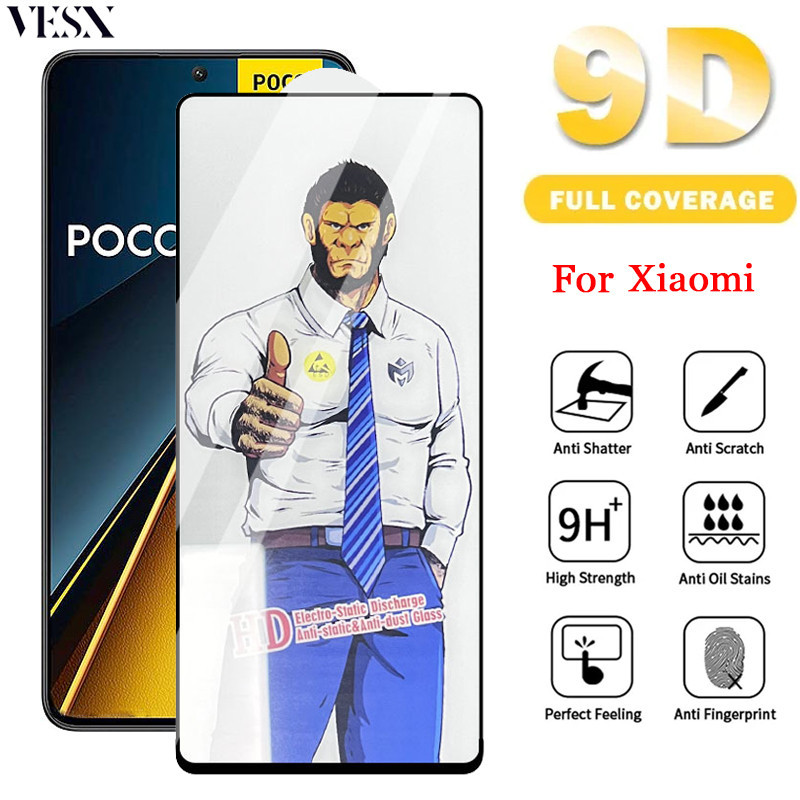 ฟิล์มกระจก Kingkong สำหรับ Xiaomi POCO C85 C75 C71 C65 C61 X7 X6 X5 X4 X3 F8 F7 Ultra F6 F5 F4 F3 GT