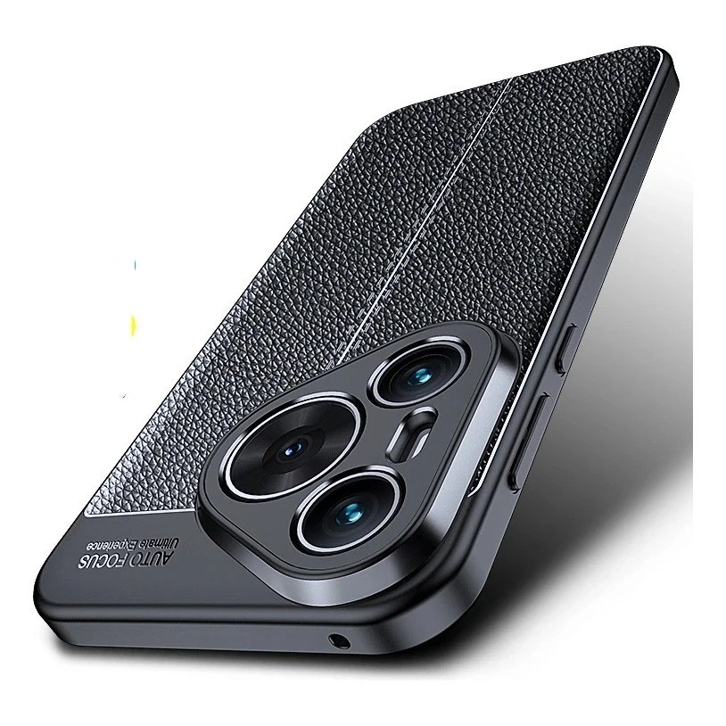 สําหรับ Huawei Pura 70 / 70 Pro / 70 Ultra Slim TPU หนัง Texture Cover Anti-Scratch ShockProof กรณี