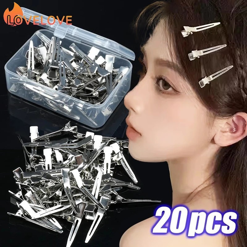 10/20ชิ ้ น Punk Millennium Sweet Cool Traceless Fixed Hairpin - กิ ๊ บติดผมโลหะอเนกประสงค ์ ประณีต