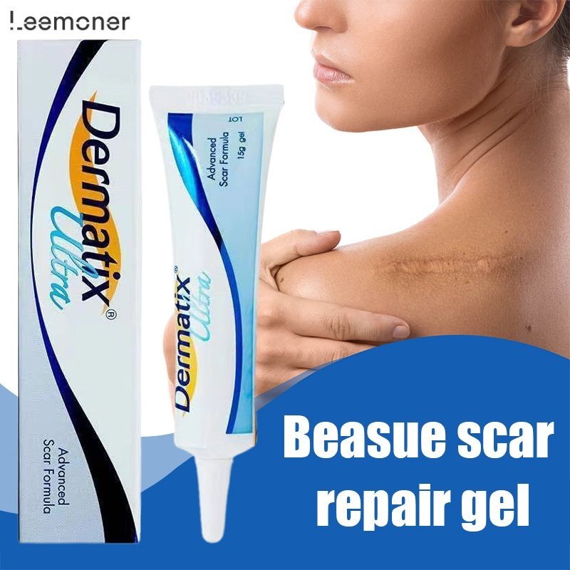 Lemon Dermatix เดอร์มาติกซ์ อัลตร้า เจล ครีมลดรอยแผลเป็น ครีมลบแผลเป็น เจลลดรอยแผลเป็น 15g-LN