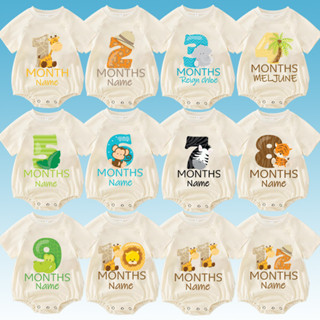 ⭐กําหนดเอง⭐คําของคุณหรือชื่อพิมพ์จํานวนพิมพ์พิมพ์เด็กรายเดือ…