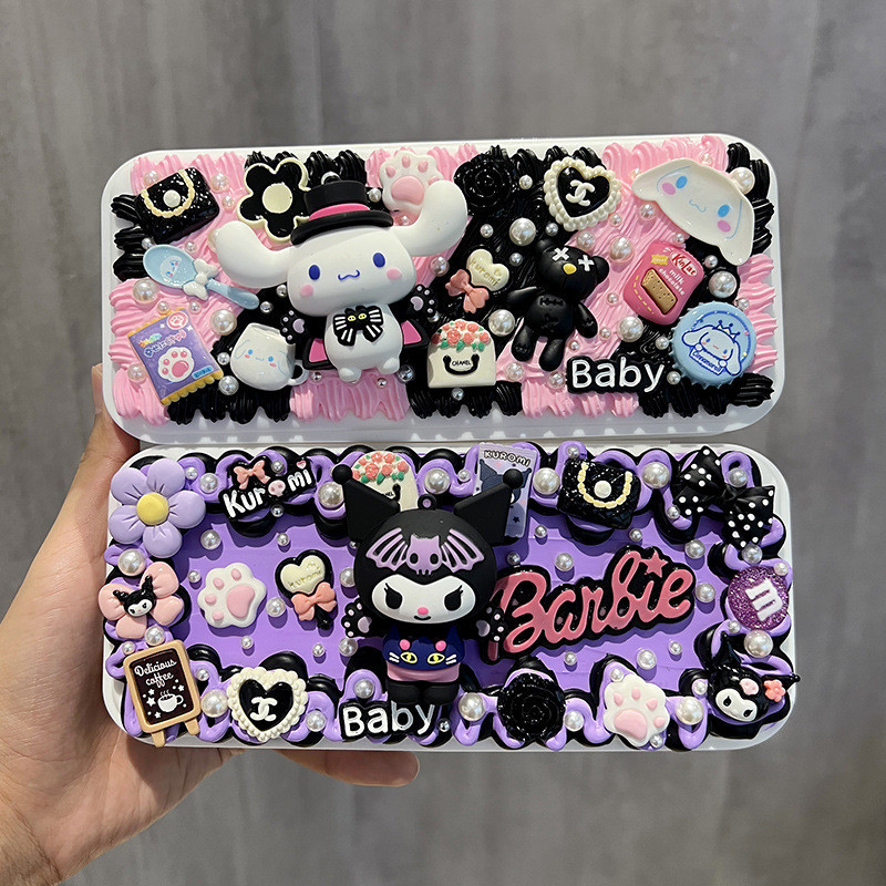 [พร้อมส่ง] DIY กล่องเครื่องเขียน พ่อแม่ลูกสร้างครีมกาวกล่องดินสอ DIY กล่องเครื่องเขียนนักเรียนความจุขนาดใหญ่กล่องดินสอแฮนด์เมด