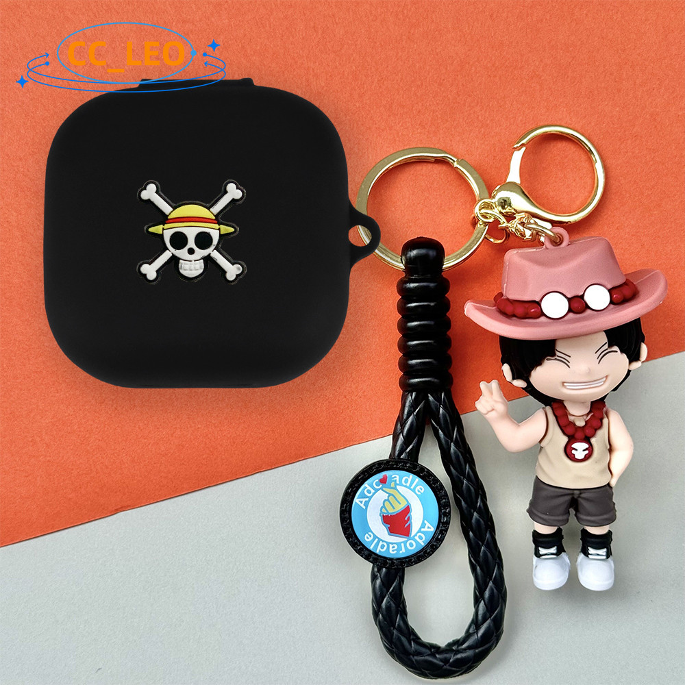 For Nothing Ear (a) Case Cartoon One Piece Luffy Keychain Pendant Cartoon Mario Nothing Ear a Silico
