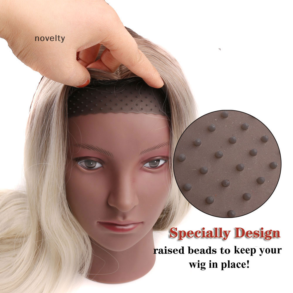 Nly วิกผมกันลื ่ น Grip ซิลิโคนใสวิกผม Band วิกผม Secure Wig Gripper N