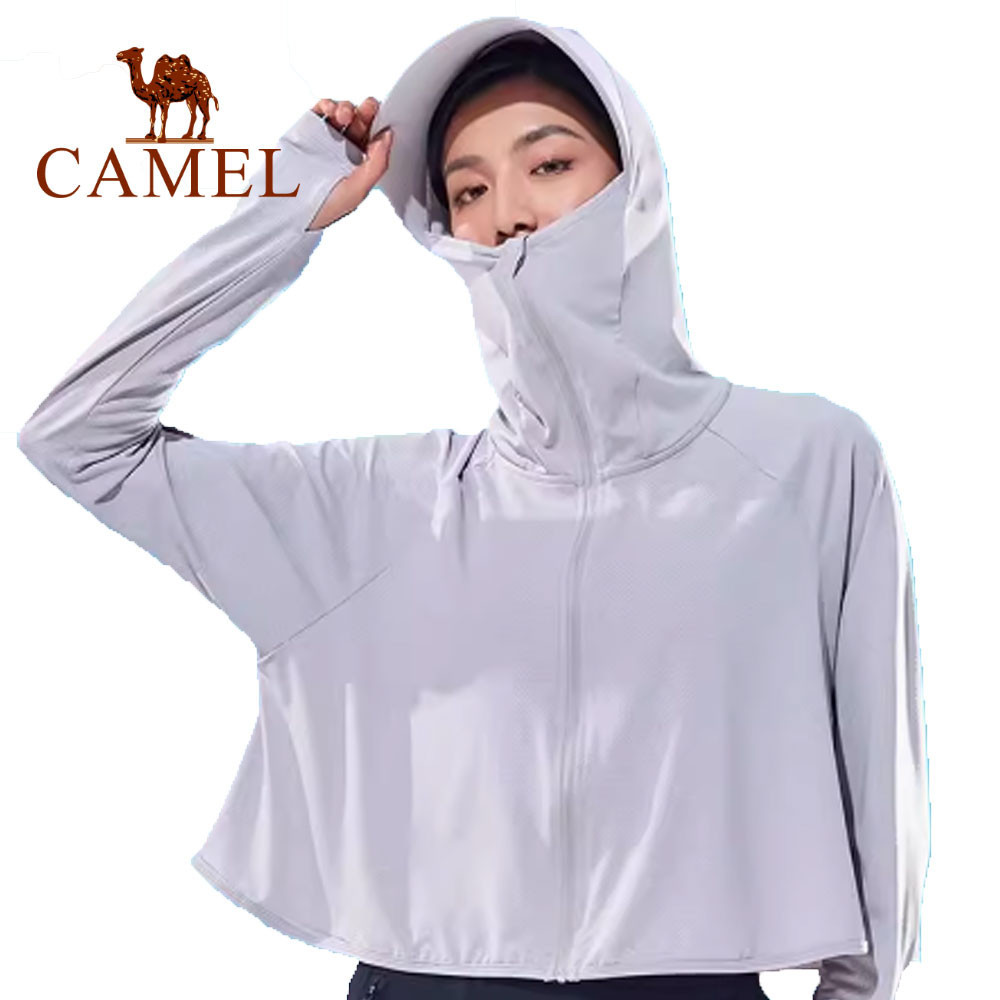 CAMEL เสื้อกันแดด UV50+รุ่นชาย คู่รัก ป้องกันรังสี UVระบายอากาศมันบางมาก