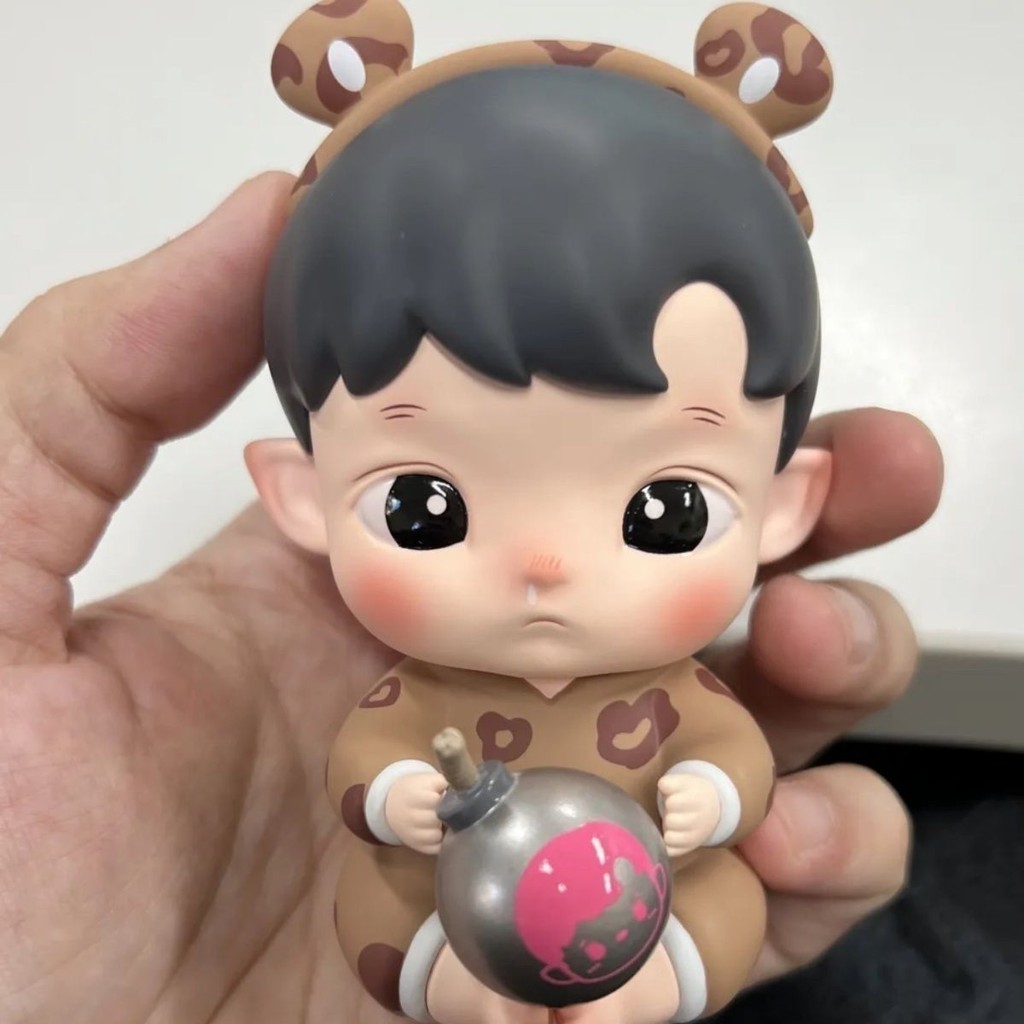 อินเทรนด์เล่นรูปเครื่องประดับ ฮาซี เสือดาวน่ารัก (การ์ดกล่องครบชุด/จําลองคุณภาพสูงอินเทรนด์เล่น)