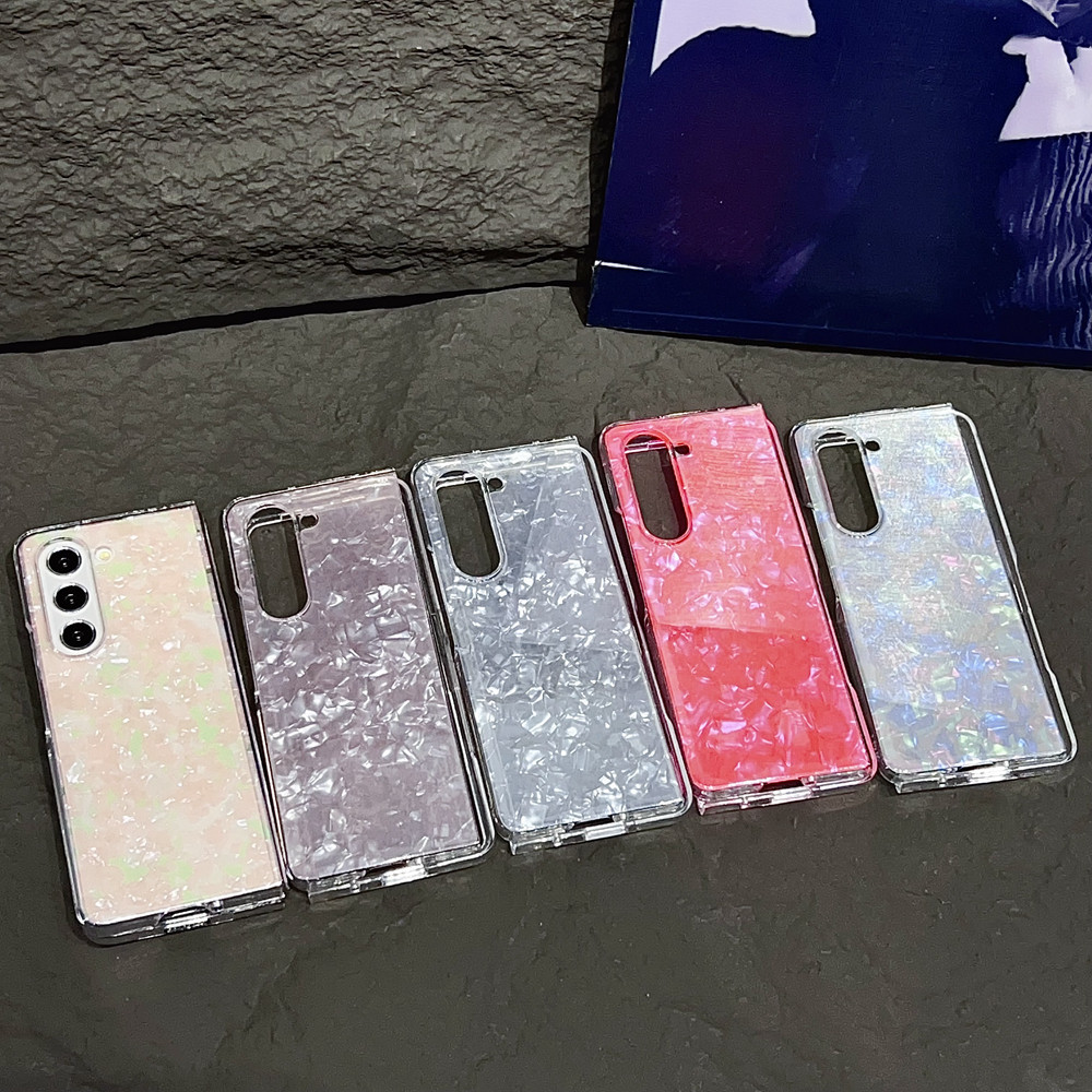 Aesthetic Anti-DROP สําหรับ Samsung Galaxy Z พับ 4 Z พับ 3 การออกแบบที่สวยงาม Z Fold4 Z Fold3 เคสโทรศัพท์ระดับพรีเมียม