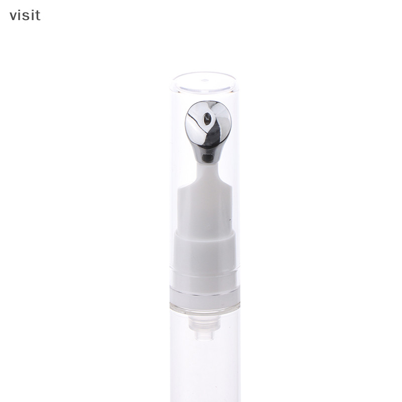 [VI ] 10/15ml คอนเทนเนอร ์ เครื ่ องสําอางเปล ่ าสําหรับครีมบํารุงรอบดวงตานวด Essential ขวดรีฟิลลิปบาล ์ มโลหะด ้ านบนหลอดนุ ่ ม TH