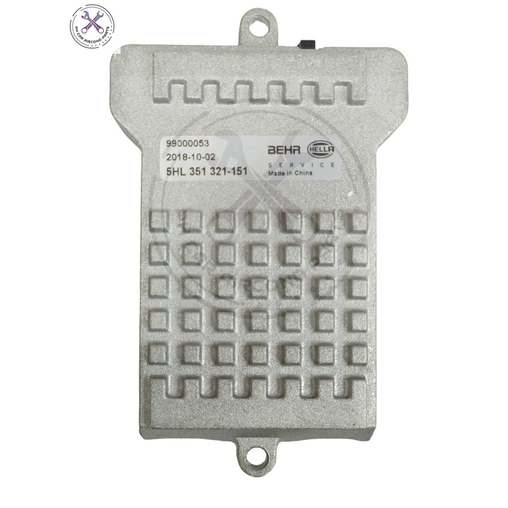 BLOWER RESISTOR / RESISTANT / REGULATOR - BMW 7-SERIES E65 BEHR 2PIN+3PIN ORG สําหรับรถยนต์ AIRCOND