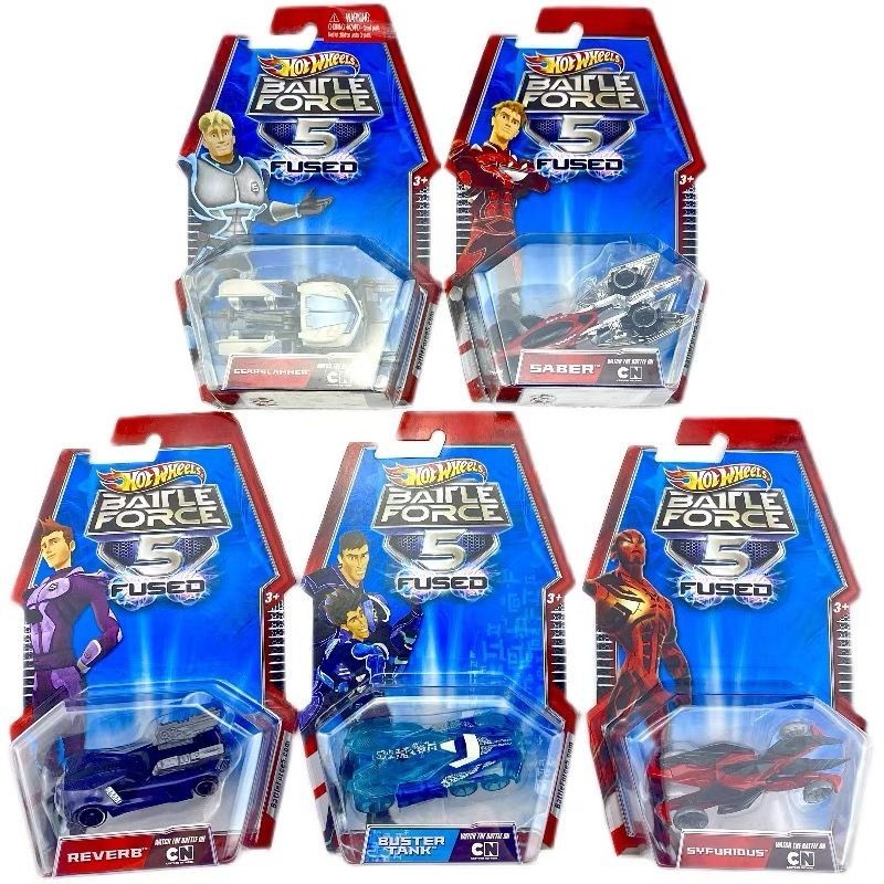 [ Btf ] Hot Wheels Anime R1975 Fifth Team Basic Chariot Alloy Model Boy เลื ่ อนของเล ่ น MCB0